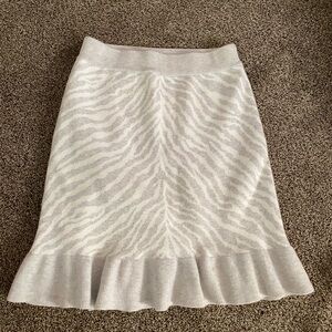 Dolan Anthropologie Women’s Animal Print Skirt